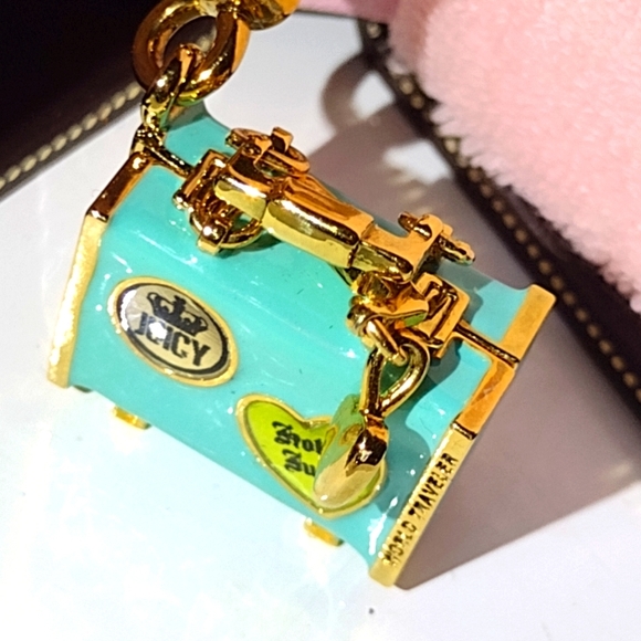 Jewelry - Juicy Couture Taking a Trip Perfect Suitcase Never Removed from 🎁 NWT